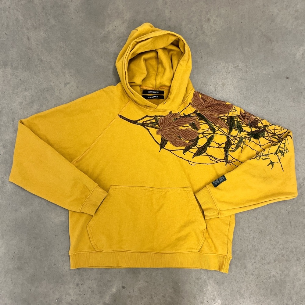Reese Cooper “If A Tree Falls” Embroidered Branch Raglan Hoodie **RARE**